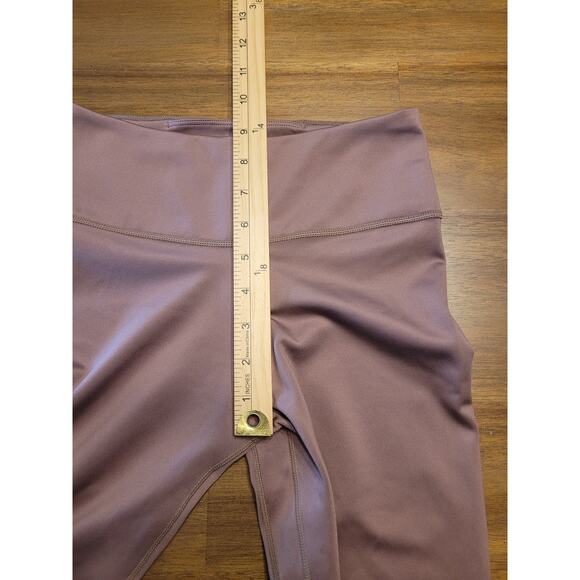 Nike Women’s Swoosh Run Just Do It 7/8 Tights Dusty Rose XS EUC - Picture 6 of 8